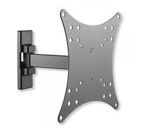 Techly Supporto a muro per TV LED LCD 23 - 42'' inclinabile 2 snodi nero
