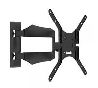 Techly Supporto a Muro Slim per TV LED LCD 25-52'' Full Motion Nero