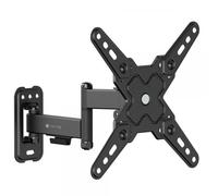 Techly 620768 Supporto a Muro Universale 3 Snodi per TV LED-LCD 13-43" Nero Nero