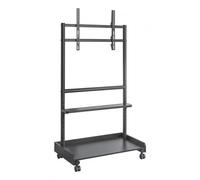 Techly Supporto a Pavimento con Mensola per TV LCD/LED/Plasma 50-86''