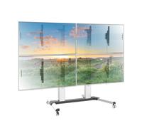 Techly Supporto a Pavimento per 4 TV LCD/LED 32-55'' per Video Wall