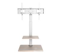 TECHLY 621734 Supporto a Pavimento per TV LCD/LED/Plasma 32-70" Bianco