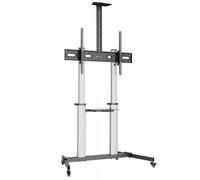 Techly Supporto a Pavimento Trolley TV LCD/LED/Plasma 60-100''