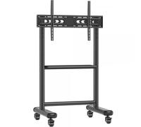 Techly Supporto a Pavimento Trolley TV LCD/LED/Plasma 60-86'' Multifunzione