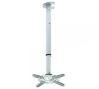 Techly Supporto a Soffitto per Proiettori Estensione 60-102 cm Silver