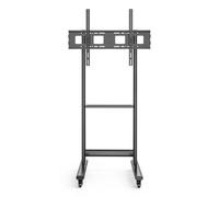 Techly Supporto da Pavimento TV LCD/LED 50-90'' Altezza Regolabile con Mensola