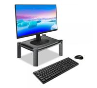 Techly Supporto da Scrivania Monitor Notebook Laptop con Altezza Regolabile