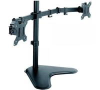 Techly Supporto da scrivania per 2 Monitor 13-32'' con base