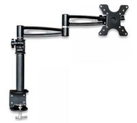 Techly Supporto da scrivania per Monitor 13-27'' braccio lungo inclinabile (ICA-LCD 502BK)