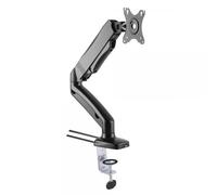 Techly Supporto da Scrivania per Monitor 13-27'' con USB e audio