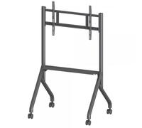 Techly Supporto mobile da pavimento multifunzione 367744 per TV 55-86'' VESA max 800x500 Nero