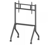 Techly Supporto mobile da pavimento multifunzione 367744 per TV 55-86'' VESA max 800x500 Nero