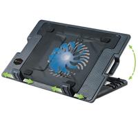 Techly Supporto per notebook fino a 17.3'' con sistema di raffreddamento