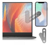 Techly Supporto per Smartphone a Clip Magnetica Laterale per Notebook Laptop