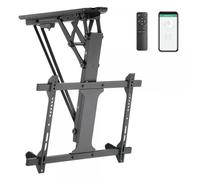 Techly Np Supporto TV da Soffitto Inclinabile Motorizzato Integrazione Smart Hom