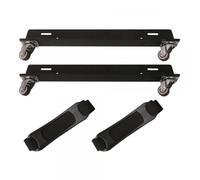 Techly Supporto Universale per PC Case Tower con ruote