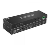 Techly Switch 4x1 HDMI 2.1 8K 3D con SPDIF Ottico