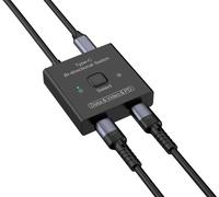 Techly Switch Bidirezionale 8K USB-C™ 2 vie