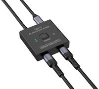 Techly Switch Bidirezionale 8K USB-C™ 2 vie
