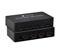 Techly Switch HDMI 2.0 2x1 4K@60Hz con Splitter Audio eARC/ARC per Soundbar