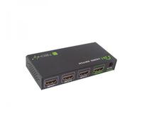Techly Switch HDMI 3 IN 1 OUT con Telecomando 4K UHD 3D