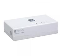 Techly Switch Hub 10/100 Mbps Fast Ethernet 5 Porte