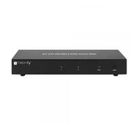 Techly IDATA-DP-KVM2 switch per keyboard-video-mouse (kvm) Nero ( IDATA-DP-KVM2 )