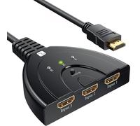 Techly Switch Splitter HDMI 3x1 8K@60Hz Compatto