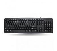 Techly Tastiera PS2 105 Tasti Nero