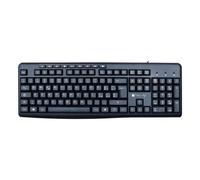Techly Tastiera USB 104 Tasti + 9 Multimediali