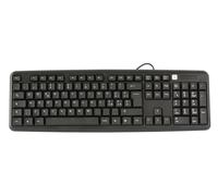Techly Tastiera USB 105 Tasti Layout Italiano Nero