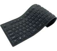 Tastiera computer Manhattan Flessibile in Silicone Wired IDATA KB R109L