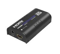 Techly 624698 Trasmettitore HDMI Over IP 4K@60Hz su Cavo Cat.6/6A/7 Fino a 120m Nero