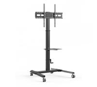 Techly Trolley da Pavimento con Mensola per TV LCD/LED/Plasma 32-70''