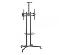 Techly Trolley da Pavimento con Mensola per TV LCD/LED/Plasma 37-70''