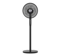 Techly Ventilatore 12'' 2 in 1 con Piantana a 3 Altezze 12 Velocità con Telecoma