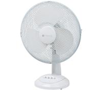 Techly Ventilatore Rotante da Tavolo Diametro 30 cm a 3 Velocità