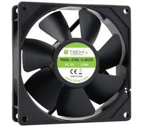 Techly Ventola per PC 80x80x25 12V