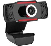 Techly Webcam USB 361438 Full HD 1080p con Auto Focus e Riduzione del Rumore Nero