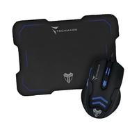 TECHMADE MOUSE + MOUSE PAD GAMING TM-M016-BL BLU**PUOI PAGARE ANCHE ALLA CONSEGNA!!!**
