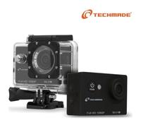 Techmade - Action Camera Waterproof 30mt Full Hd 1080p Per Sport Estremi Tm-js108