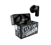 TECHMADE AURICOLARI EARBUDS CON PATTERN BLU TM-XM191-BKBL**PUOI PAGARE ANCHE ALLA CONSEGNA!!!**