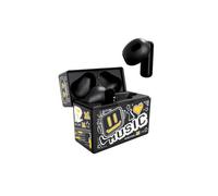 TECHMADE AURICOLARI EARBUDS CON PATTERN GIALLO TM-XM191-BKYE**PUOI PAGARE ANCHE ALLA CONSEGNA!!!**