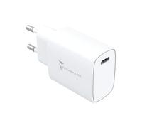 TECHMADE - Caricatore USB C 20W | Ricarica Rapida per iPhone 15/14/13/12/11 | Compatibile con Samsung, Huawei, Xiaomi | Protezione Sovratensione | Adattatore Universale