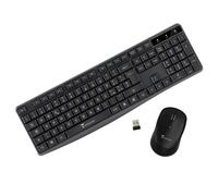 Techmade Combo Set Tastiera + Mouse Wireless Keyboard Layout Italia Pc/Portatile