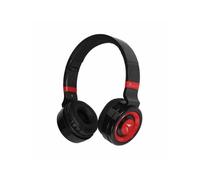 TECHMADE CUFFIA MICROFONO TM-046-RD WIRELESS ROSSO