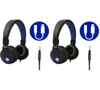TECHMADE CUFFIE INTER CON MICROFONO INCORPORATO | COMPATIBILE CON PC, SMARTPHONE E CONSOLLE (Confezione da 2)