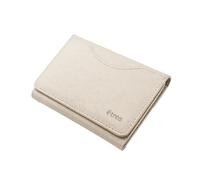 TECHMADE Etres Portafoglio Magnetico - Design Jeans - Portacarte MagSafe Compatibile per iPhone - Protezione RFID - 6 Slot Carte + Tasca Contanti - Slim, Unisex, Antiscivolo (bianco)