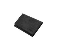 Techmade Etres Smart Wallet - Custodia piatta RFID con design geometrico • Squared Edition per uomo • Portafoglio minimalista con protezione per carte di credito, Nero , unisize, Minimalista