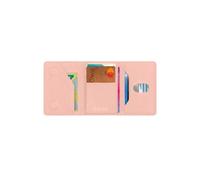Techmade Etres Smart Wallet - Piatto verde, Colore: rosa., unisize, moderno